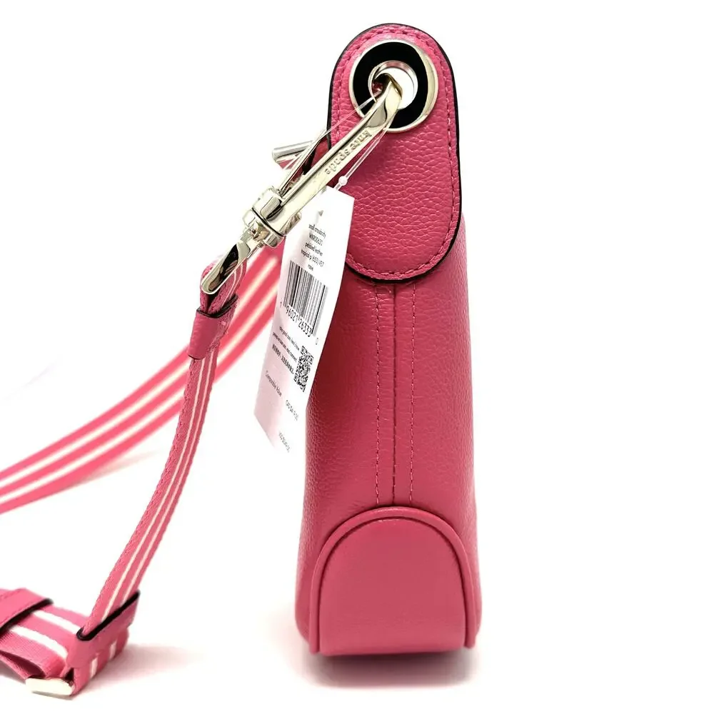 Kate Spade Rosie Small Crossbody Purse Tropical Pink Leather wkr00630